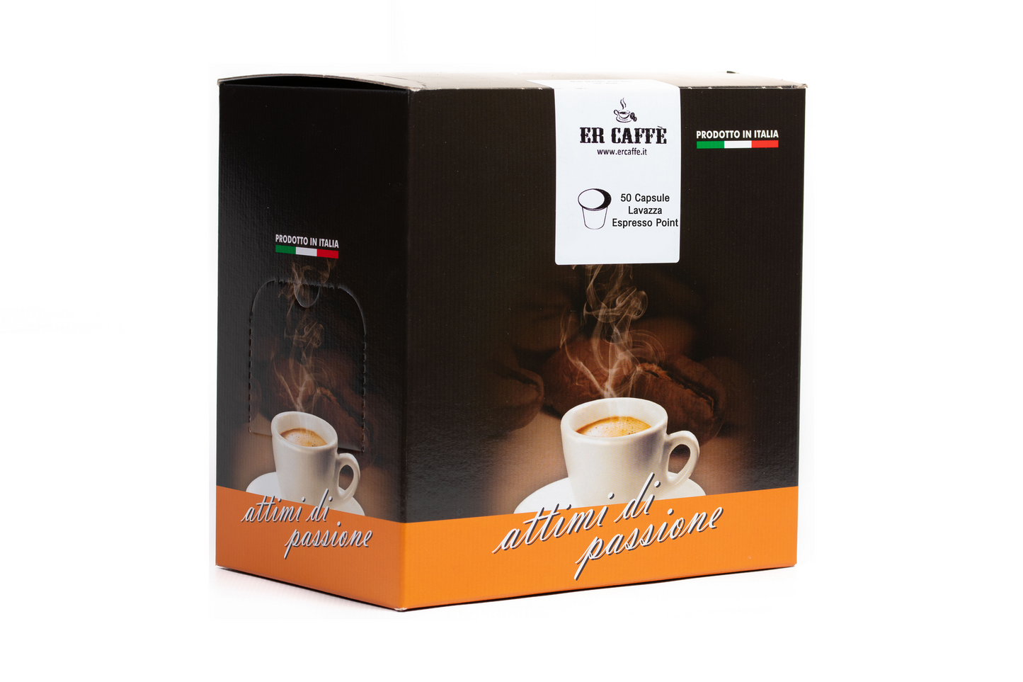 Box da 100 capsule compatibili con LAVAZZA ESPRESSO POINT