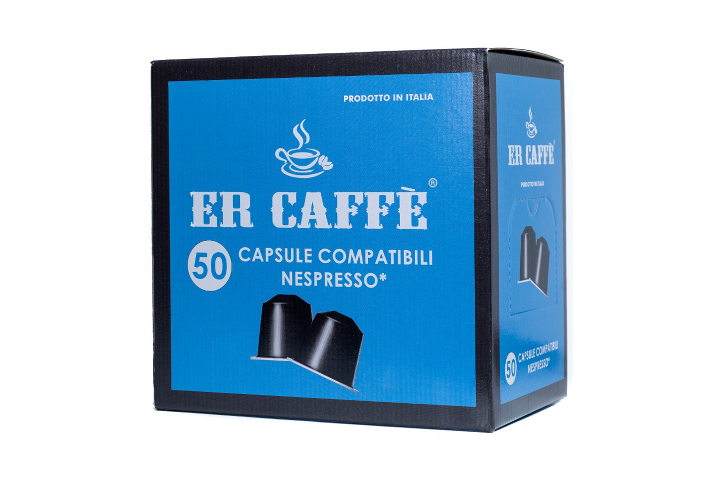 Box of 100 capsules compatible with NESPRESSO